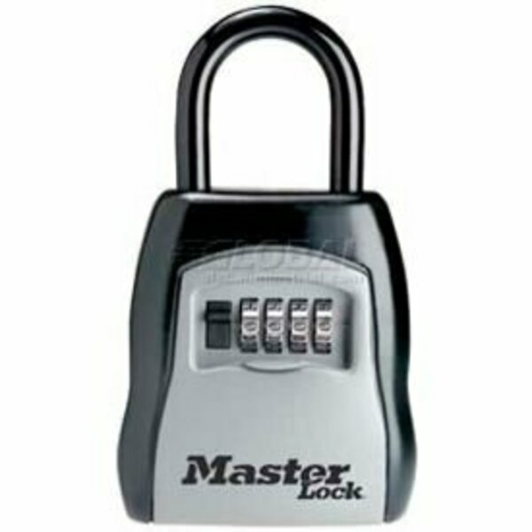 Master Lock Prtble Cmbntn Lock Box, 9/32D 11/16in Side to Side 13/16in 5400D